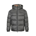 Burberry Hooded Down Jacket — Olive Green, Vintage Check Hood Lining