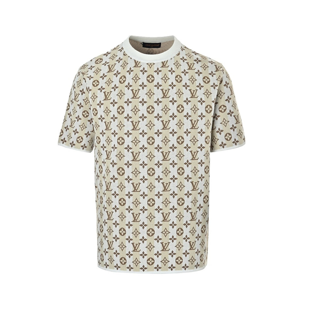 Louis Vuitton All-Over Monogram Print T-Shirt — Classic Canvas