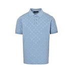 Louis Vuitton Monogram Jacquard Knit Polo Shirt — Tonal Edition