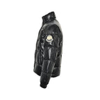 Moncler Reversible Glossy Down Jacket — Stand Collar Double Zipper