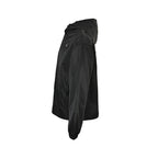 Prada Tonal Logo Hooded Zip Jacket — Black