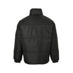 Prada Re-Nylon Down Jacket — Black, Triangle Logo
