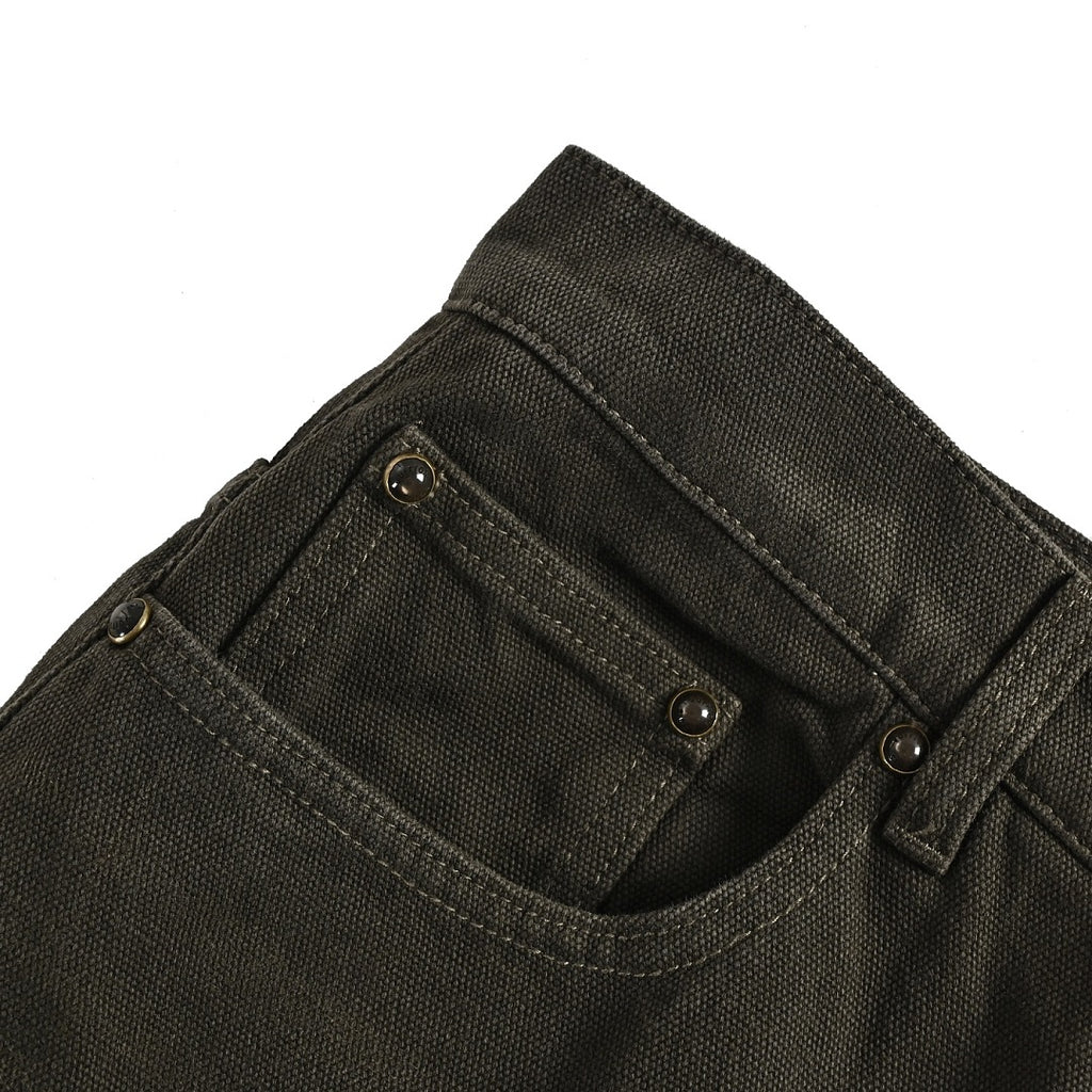 Louis Vuitton Monogram Jeans with Cuffed Hems