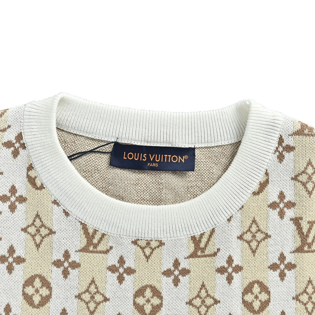 Louis Vuitton All-Over Monogram Print T-Shirt — Classic Canvas
