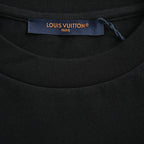 Louis Vuitton 26SS Wine Glass & Umbrella Print Short-Sleeve T-Shirt