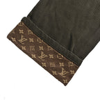 Louis Vuitton Monogram Jeans with Cuffed Hems