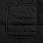 Moncler Hybrid Quilted Jacket — Knit Sleeve, Double Zip Small version