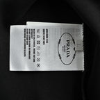 Prada Contrast-Pocket Crewneck Sweatshirt — Black