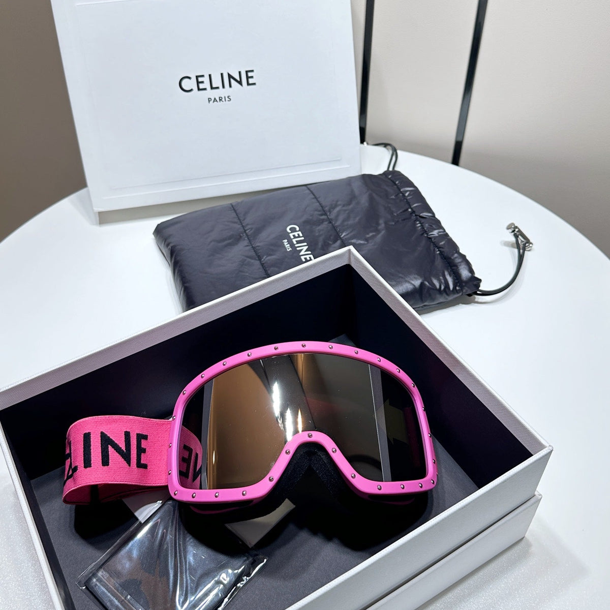 Celine Luxury Ski Goggles — Alpine Edition