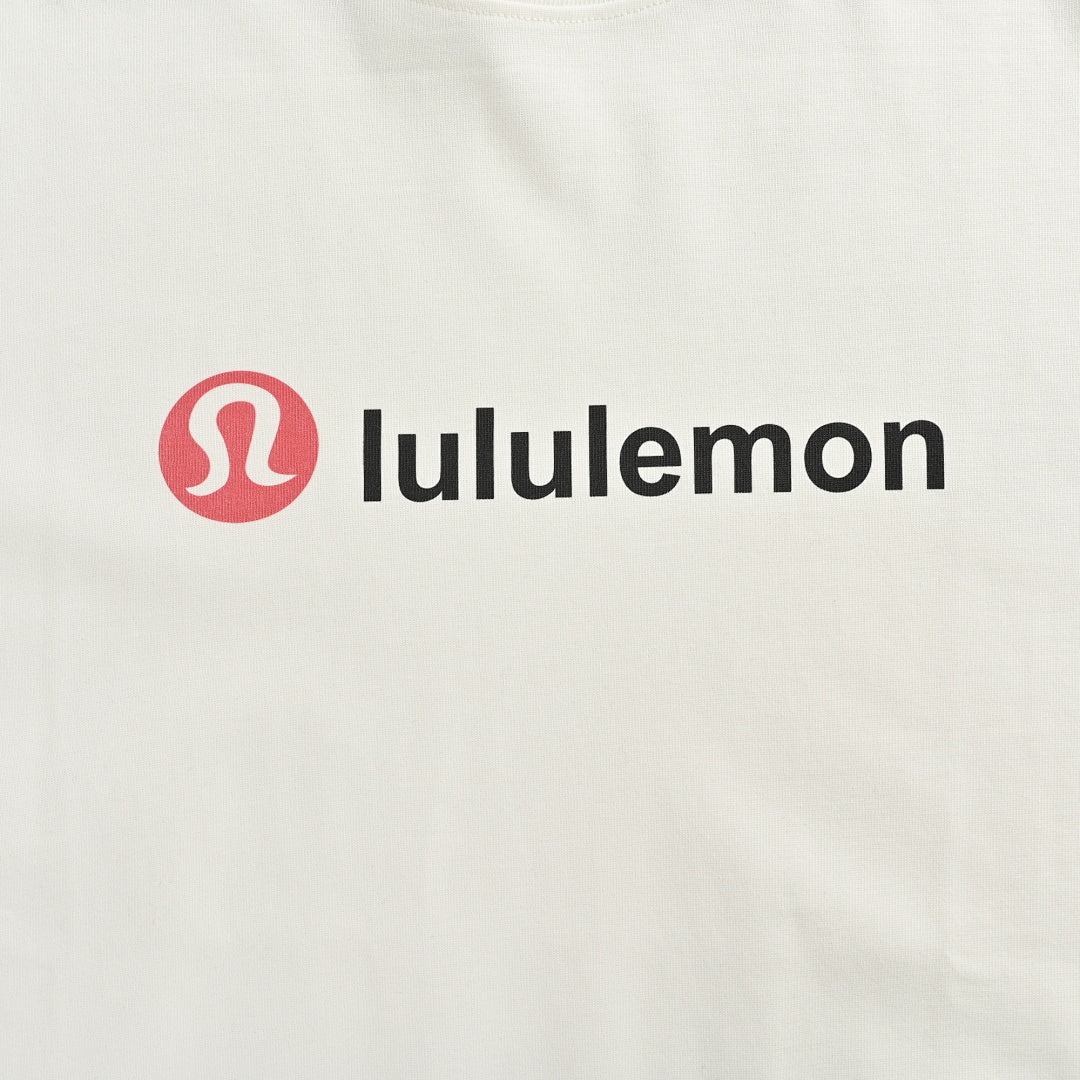 Lululemon 2025 Centre Logo Print Oversized T-Shirt
