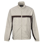 PRADA Color-Blocked Stand-Up Collar Jacket