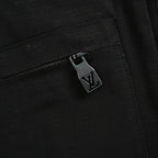 LOUIS VUITTON Black Epi Texture Zip Jacket