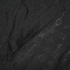 LOUIS VUITTON Monogram Eclipse Hooded Windbreaker Black