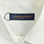 LOUIS VUITTON Ivory Dotted Monogram Button-Up Shirt