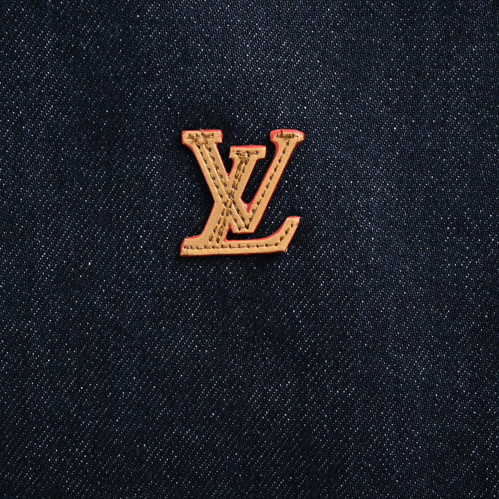 LOUIS VUITTON Dark Indigo Denim Button-Down Shirt