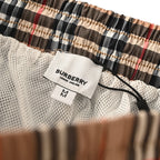 Burberry Classic Striped Plaid Shorts