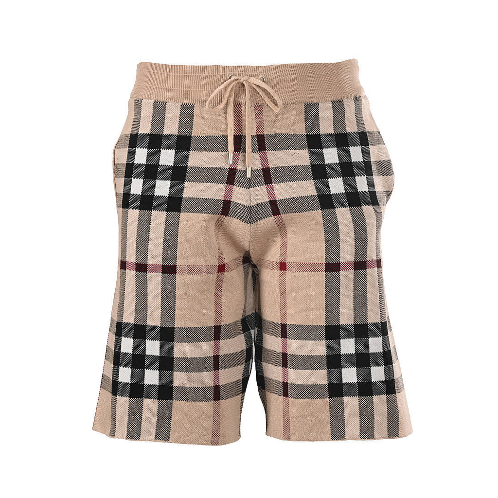 Burberry Classic Striped Plaid Shorts