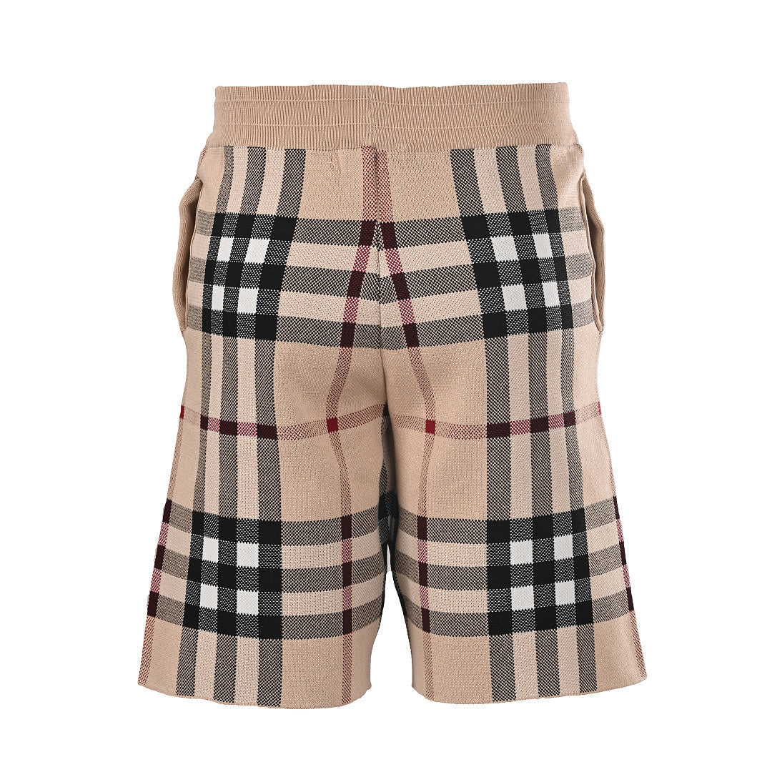 Burberry Classic Striped Plaid Shorts