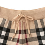 Burberry Classic Striped Plaid Shorts