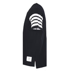 Thom Browne 4-Bar Stripe Sleeve T-Shirt – Black