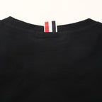 Thom Browne 4-Bar Stripe Sleeve T-Shirt – Black