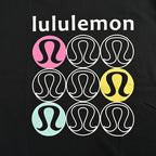 Lululemon 25SS Multi-Logo Print Oversized T-Shirt