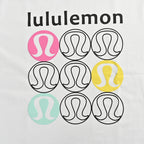 Lululemon 25SS Multi-Logo Print Oversized T-Shirt