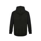 Gucci Black Heavyweight Cotton Hoodie with Raised-Letter Wordmark Print
