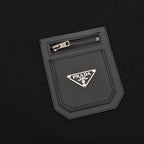 PRADA Nylon Zip-Pocket T-Shirt | 2026 New Collection