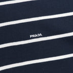 PRADA Stripe Polo Shirt | 2026 New Collection