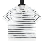 PRADA Stripe Polo Shirt | 2026 New Collection