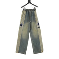 AMIRI Five-Star Embroidered Jeans