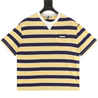 PRADA Multi-Stripe Short-Sleeve T-Shirt | 2026 New Collection