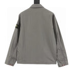 Stone Island Nylon Meta Long-Sleeve Zip Chest-Strap Jacket