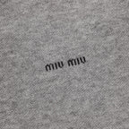 Miu Miu Half-Zip Knit Sweater