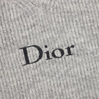 Dior Ribbed V-Neck Sweater