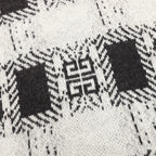 Givenchy Black and White 4G Motif Sweater