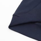 Louis Vuitton Navy blue Monogram-Trim Hoodie