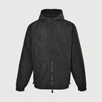 LOUIS VUITTON Monogram Eclipse Hooded Windbreaker Black
