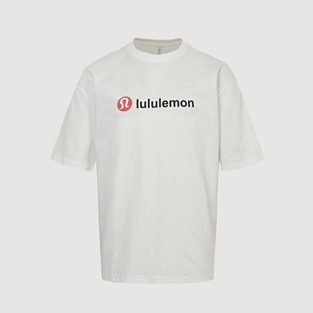 Lululemon 2025 Centre Logo Print Oversized T-Shirt