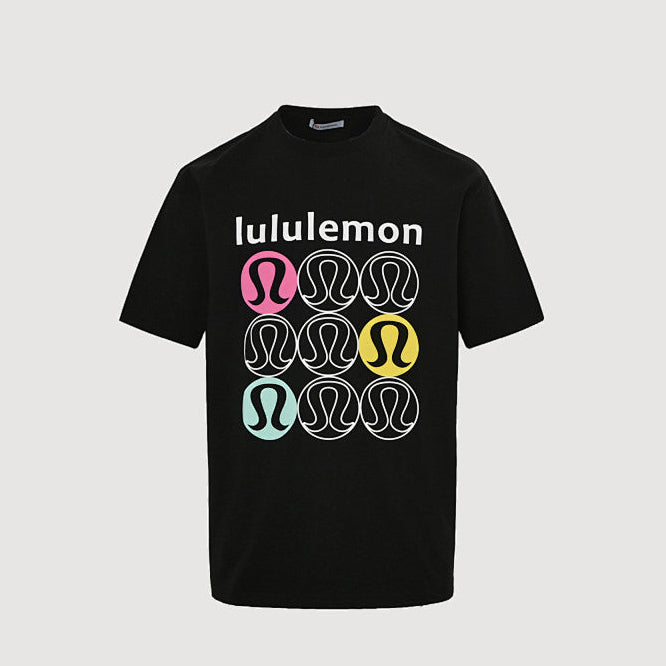 Lululemon 25SS Multi-Logo Print Oversized T-Shirt