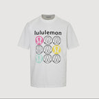 Lululemon 25SS Multi-Logo Print Oversized T-Shirt