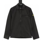 Stone Island Nylon Meta Long-Sleeve Zip Chest-Strap Jacket