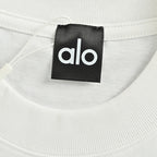 ALO Yoga T-Shirt 029 - White - view 4