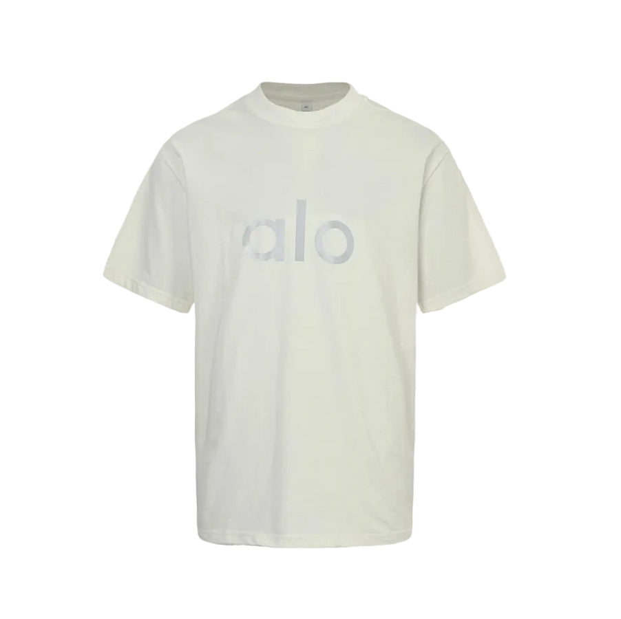 ALO Yoga T-Shirt 028 - Cream - view 17