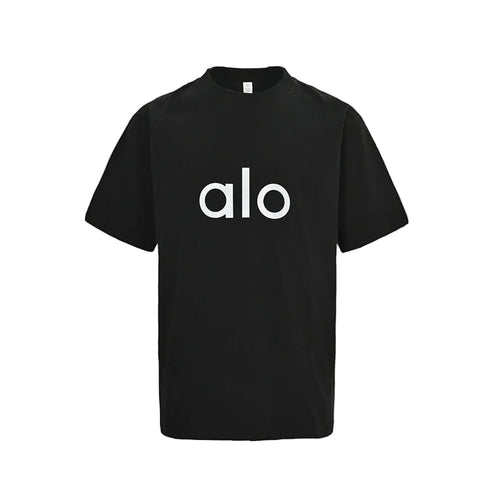 ALO Yoga T-Shirt 028 - Black - view 2