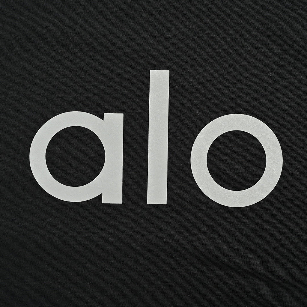 ALO Yoga T-Shirt 028 - Black - view 3