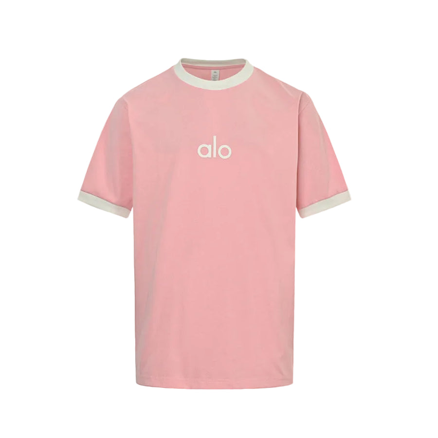 ALO Yoga T-Shirt 026 - Pink - view 19