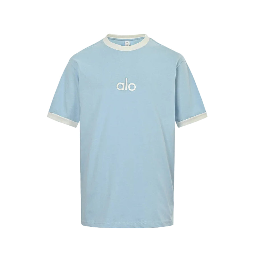 ALO Yoga T-Shirt 026 - Light Blue - view 12
