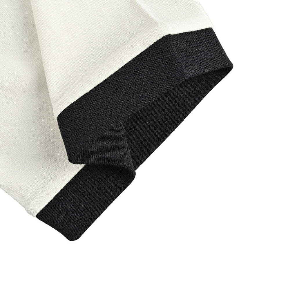 ALO Yoga T-Shirt 026 - Cream / Black - view 3